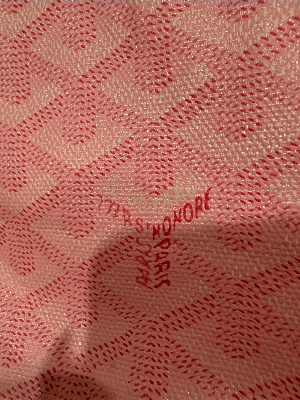 Goyard Pink Saint Louis Tote bag - Picture 5 of 5